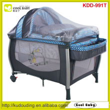 Neues Modell Design Baby Laufstall mit Baldachin